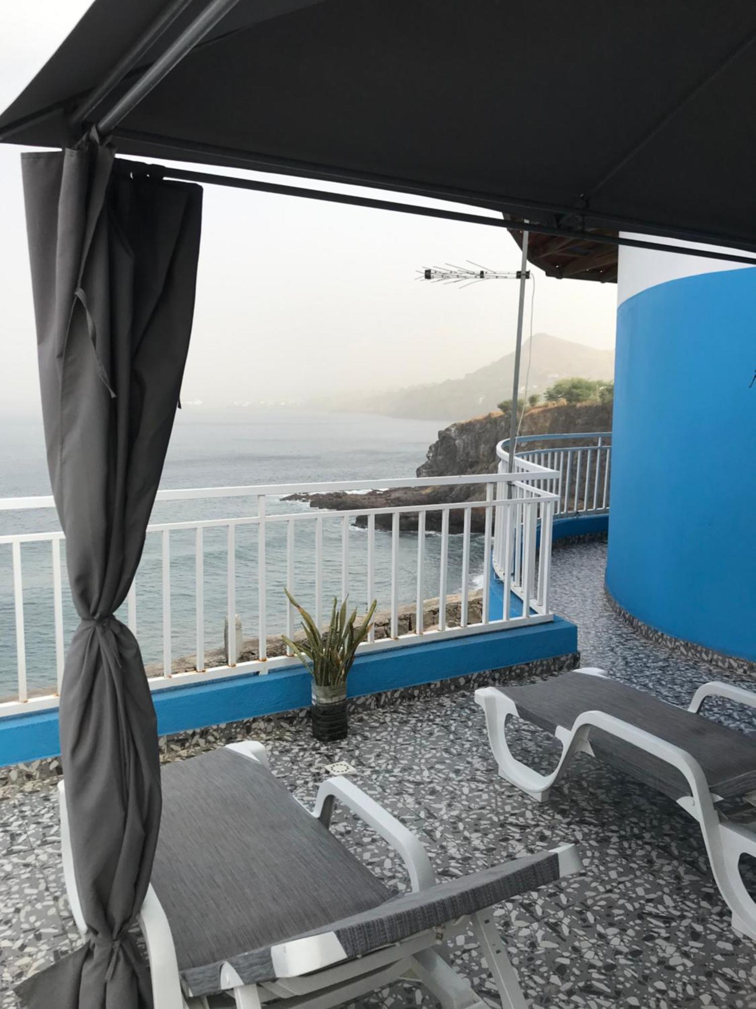 Panoramic Ocean View Duplex With 4 Bedrooms, Ideal For Families & Groups Tarrafal  Luaran gambar